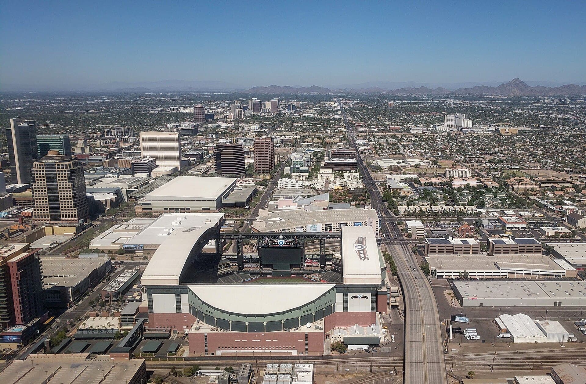 Chase Field, photographed by Dicklyon