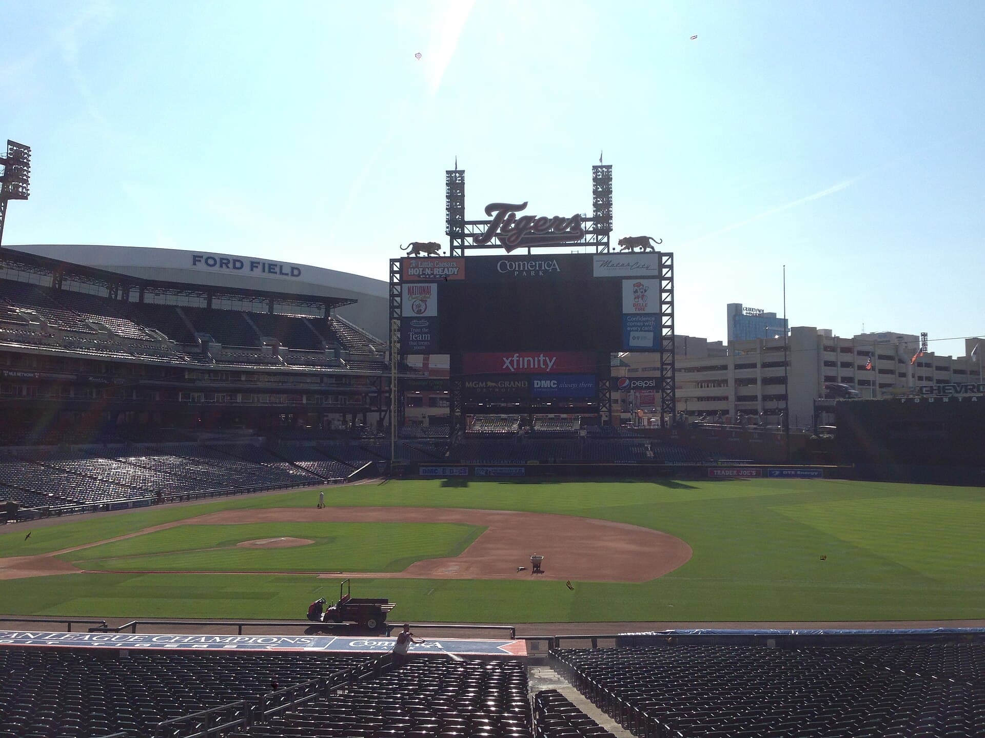 Comerica Park, photographed by U.S. Fish and Wildlife Service Headquarters