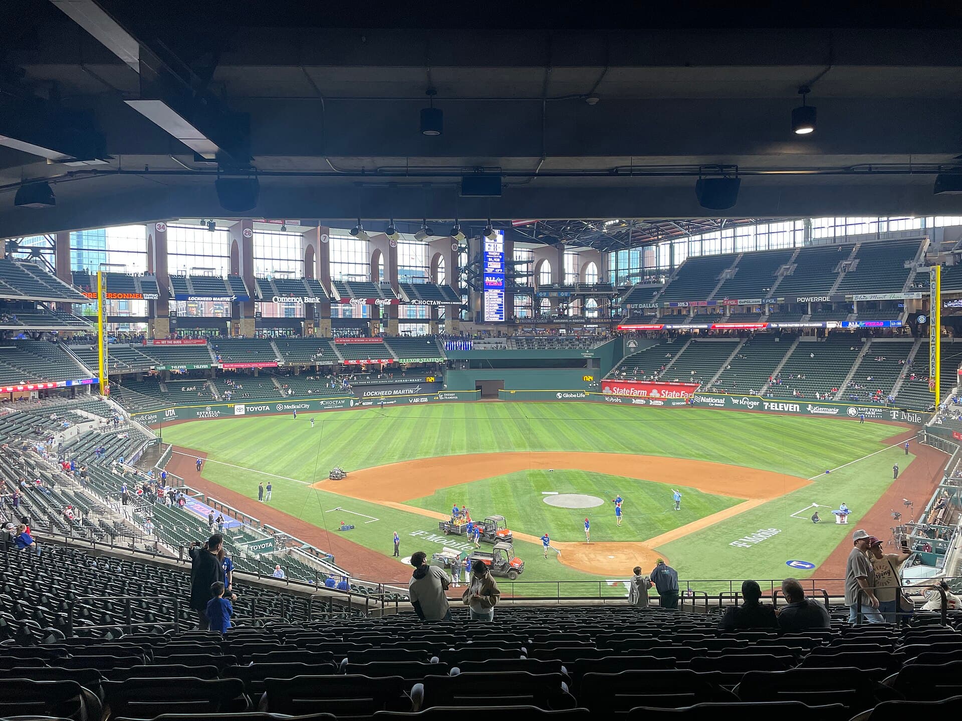 Globe Life Field, photographed by BullDawg2021